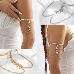 Jewelry Punk Beach Metal Bracelet Temperament Chain